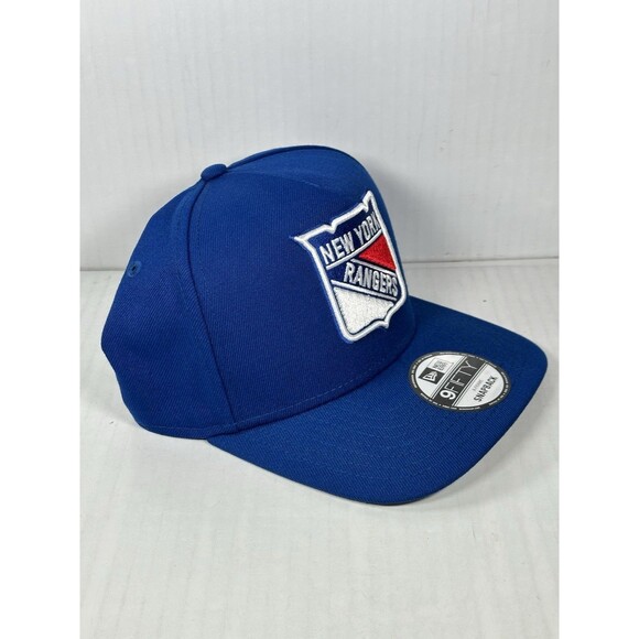 New Era 9FIFTY New York Rangers A-Frame NHL Adjustable SnapBack Hat Cap NWT - Picture 3 of 5
